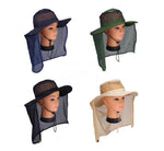 Mesh Bucket Hats with Vented Neck Cover Wholesale - Dallas General Wholesale