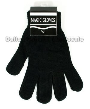 Adults Winter Knitted Gloves Wholesale - Dallas General Wholesale