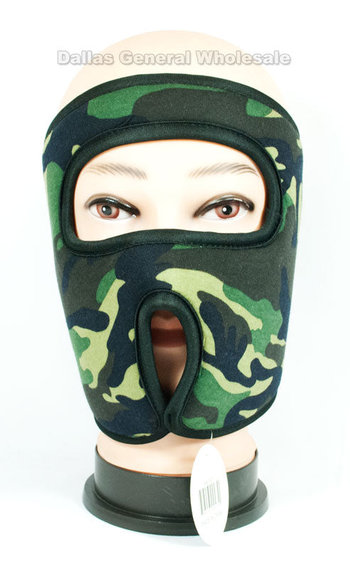 Camouflage Insulated Face Masks Wholesale - Dallas General Wholesale