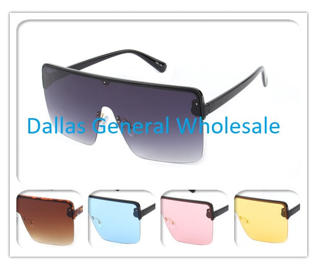 Unisex Over Size Square Lenses Sunglasses Wholesale