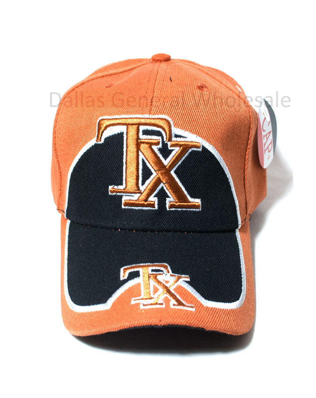 "TX" Texas Casual Caps Wholesale
