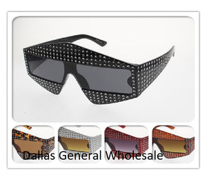 Ladies Edgy Studded Sunglasses Wholesale
