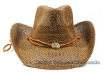 Adults Vented Straw Cowboy Hats Wholesale - Dallas General Wholesale
