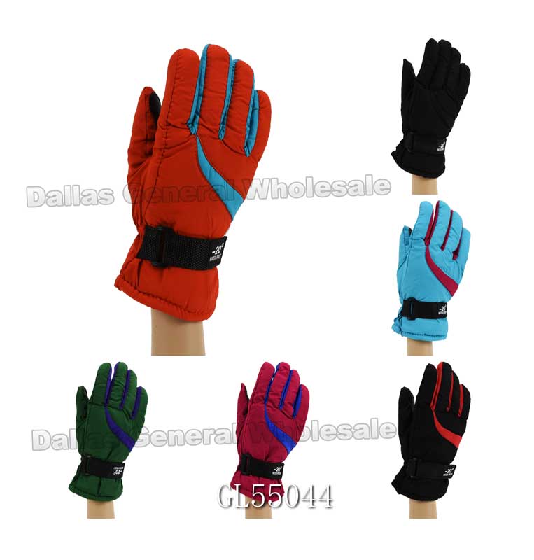 Women Heavy Insulated Outdoors Gloves Wholesale - Dallas General Wholesale