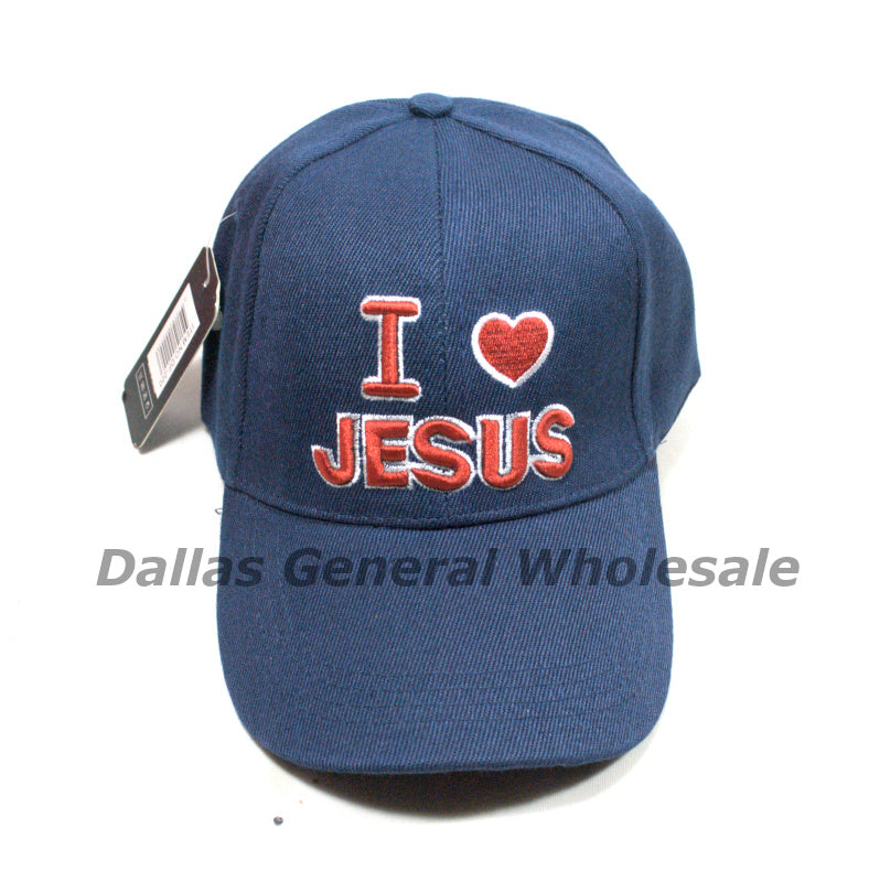 "I love Jesus" Adults Casual Caps Wholesale