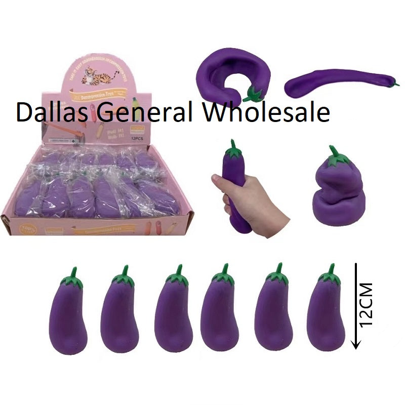 Magic Flexible Eggplant Fidget Balls Wholesale