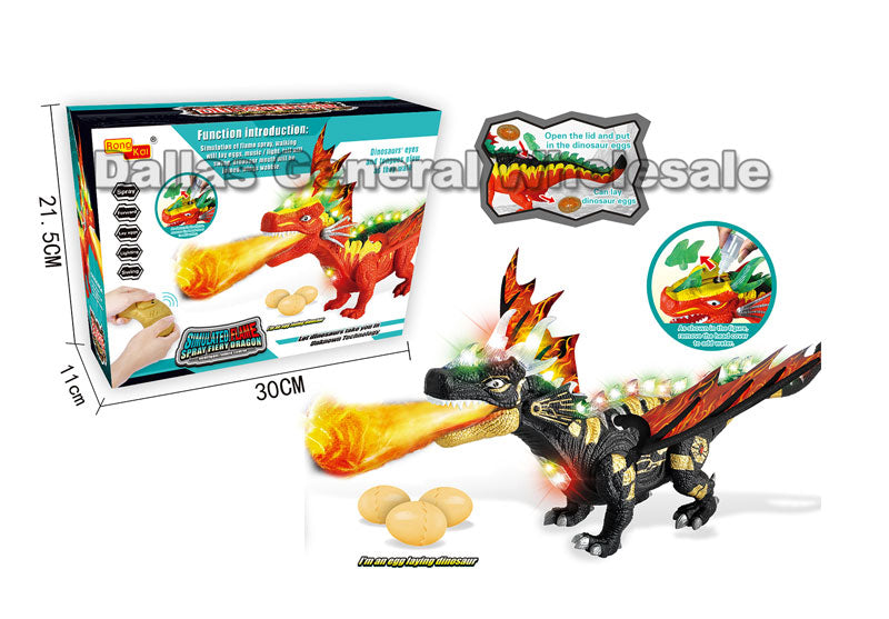B/O Toy Walking Roaring Dragons Wholesale