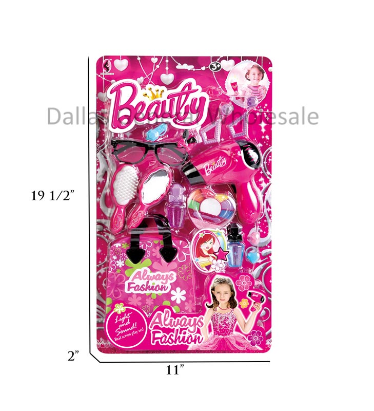 12 PC Girls Toy Beauty Accessory Play Set Wholesale