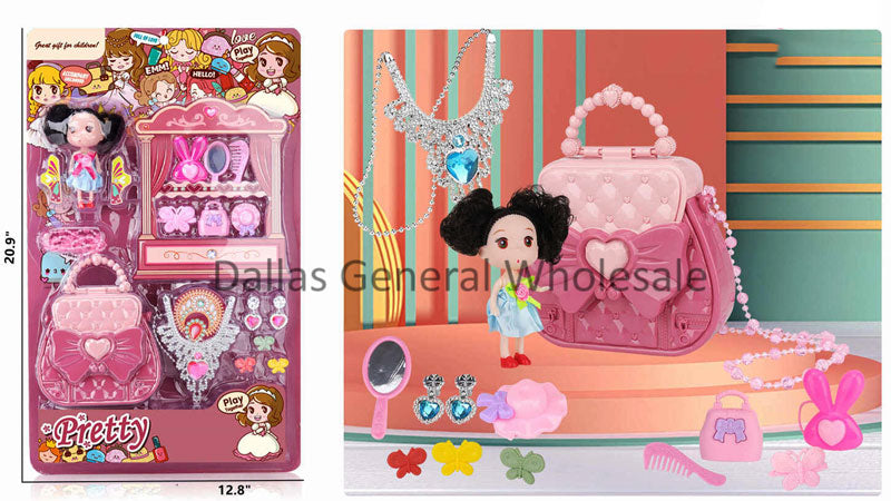 19PC Girls Pretend Play Beauty Set Wholesale