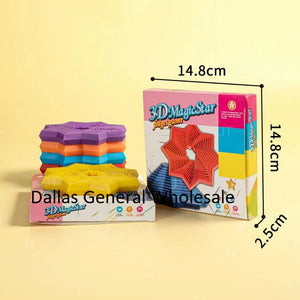 Stress Relief Fidget Toy 3D Magic Star Wholesale