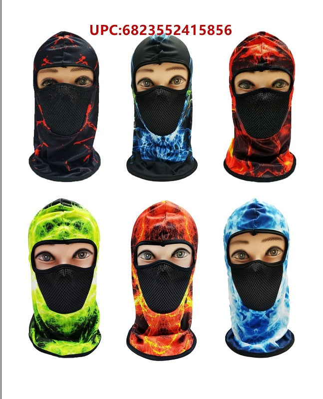 Flames Ninja Masks Balaclava Wholesale - Dallas General Wholesale