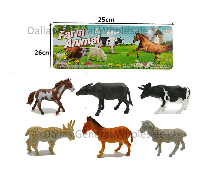Toy PVC Farm Animal Figure Set Wholesale