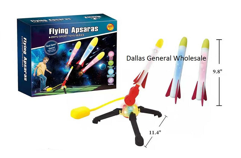 Flashing Light Up Flying Rocket Toys Wholesale