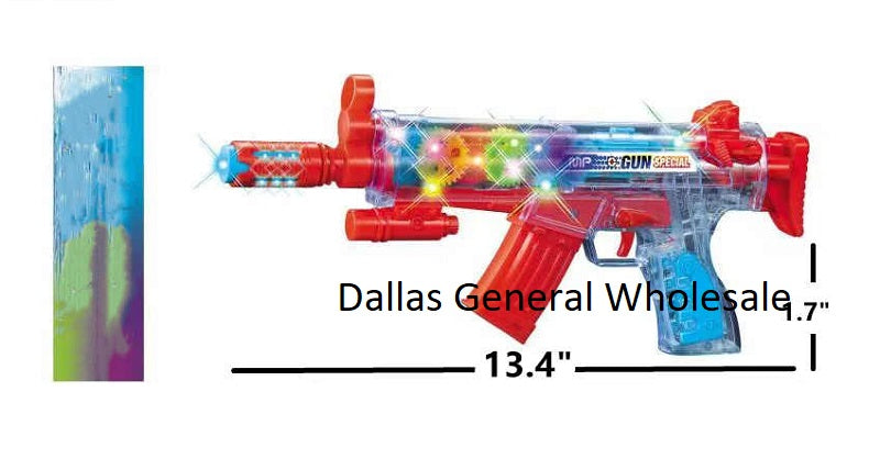 Toy Transparent Mechanical Machine Guns Wholesale