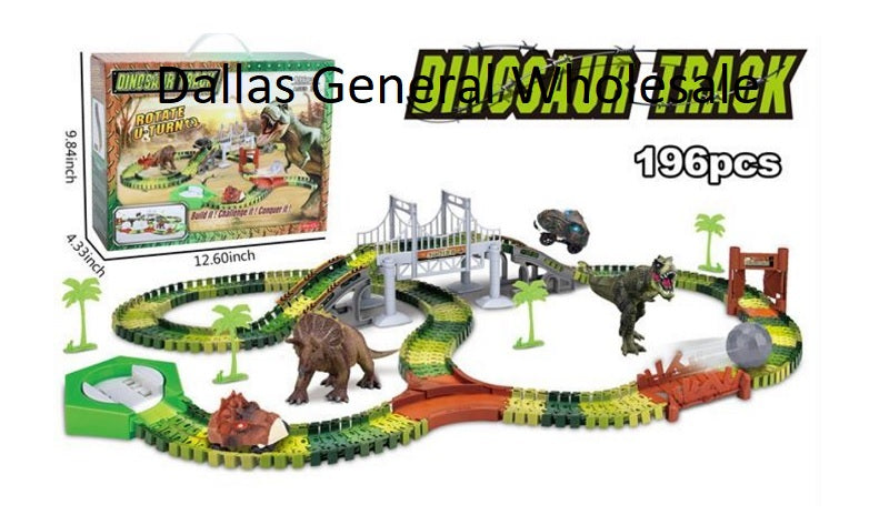 196PC Dinosaur Tracks Wholesale