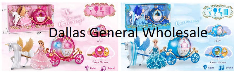 Toy Princess Carriage Play Set Wholesale