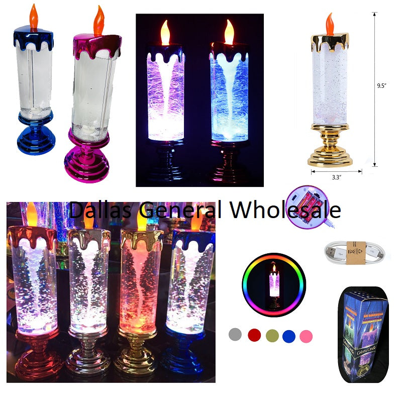 Color Changing LED Candle Tornado Lamps Wholesale