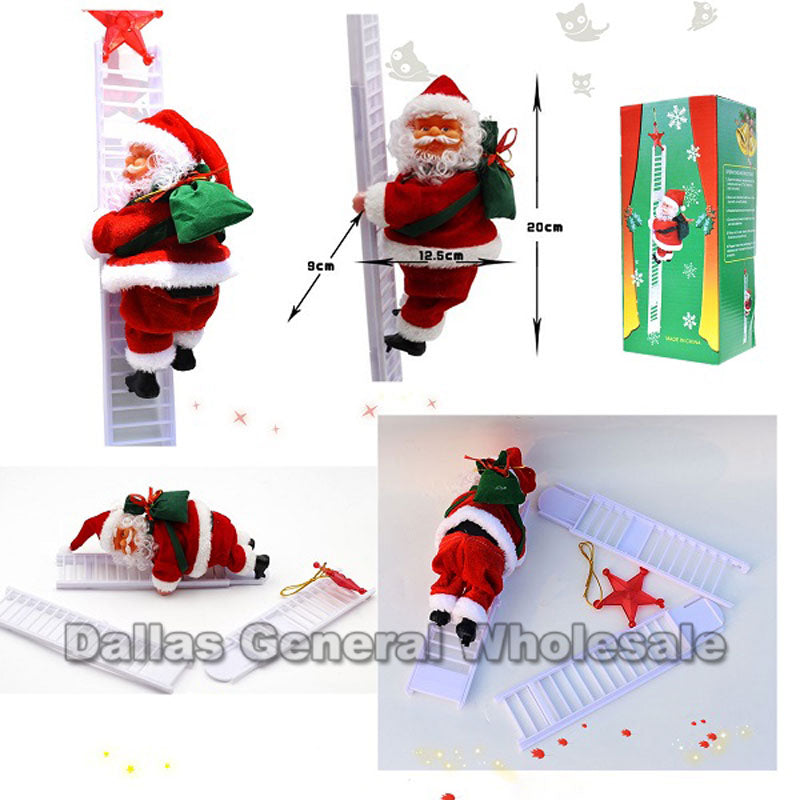 Novelty Santa Climbing Ladder Toys Wholesale
