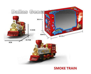 Toy Electronic Trains W/ Steam Wholesale - Dallas General Wholesale