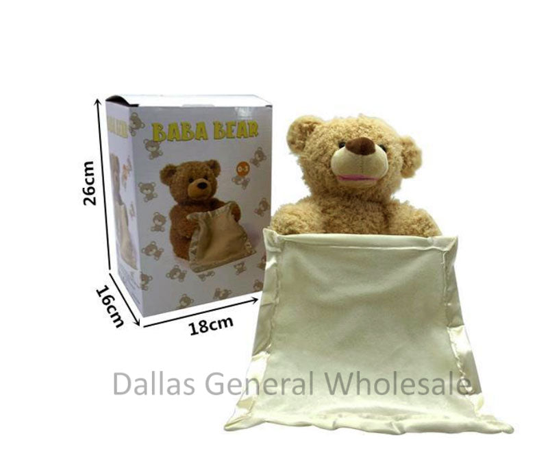 Fluffy Toy Peek A Boo Bears Wholesale