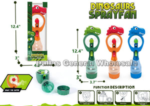 Dinosaur Portable Water Spray Fans Wholesale