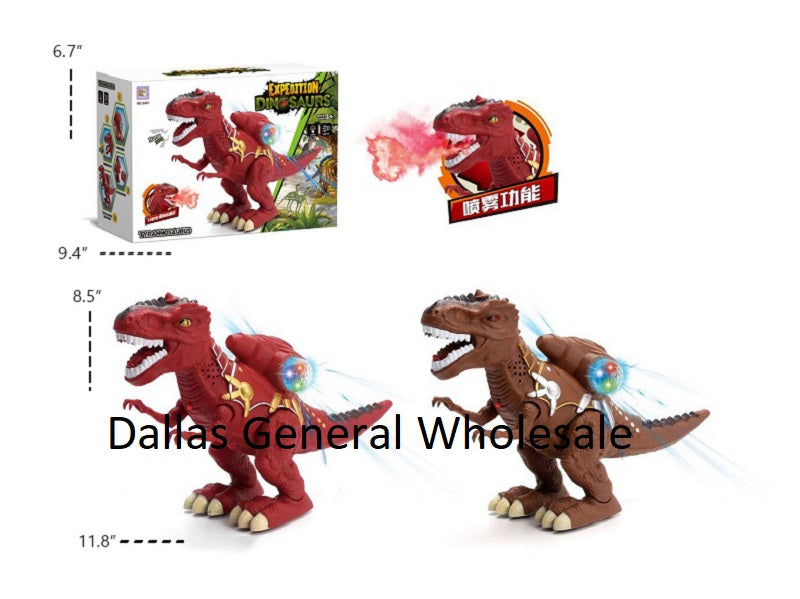 Toy T-rex Dinosaur w/ Smoke Wholesale