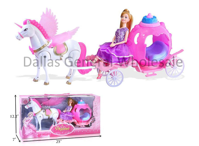 Toy Princess Carriage Play Set Wholesale