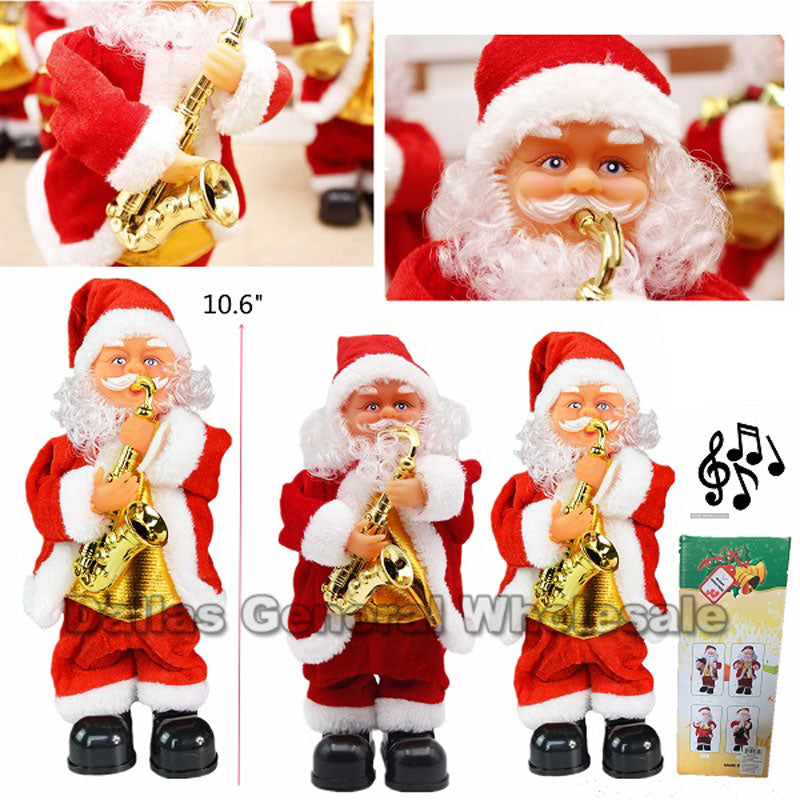 Novelty Santa Clause Playing Saxophone Wholesale