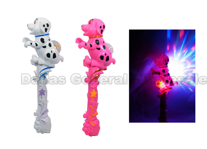 Glowing Light Up Dog Wands with Music Wholesale - Dallas General Wholesale