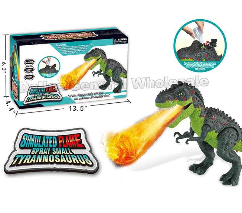 Toy Baby T-rex Dinosaur w/ Smoke Wholesale - Dallas General Wholesale