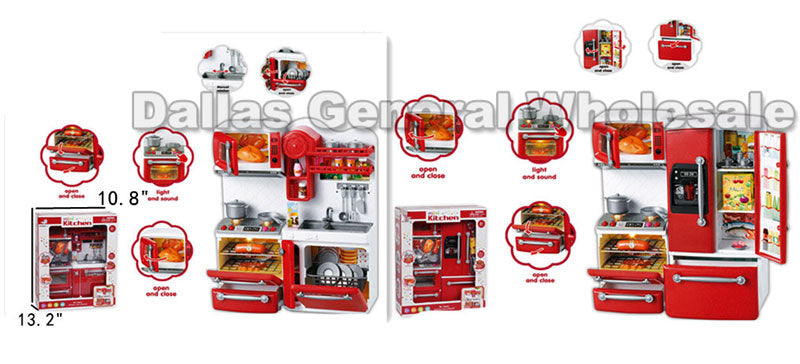 Toy Miniature Kitchen Pretend Play Set Wholesale