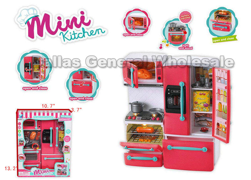 Toy Miniature Kitchen Pretend Play Set Wholesale