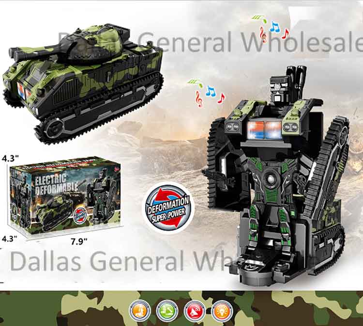 Battery Operated Toy Robot Tank Cars Wholesale