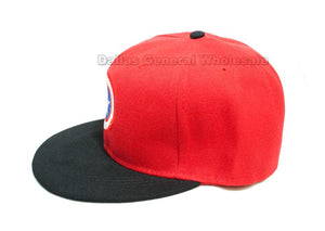 Young Adults Snap Back Flat Bill Caps Wholesale