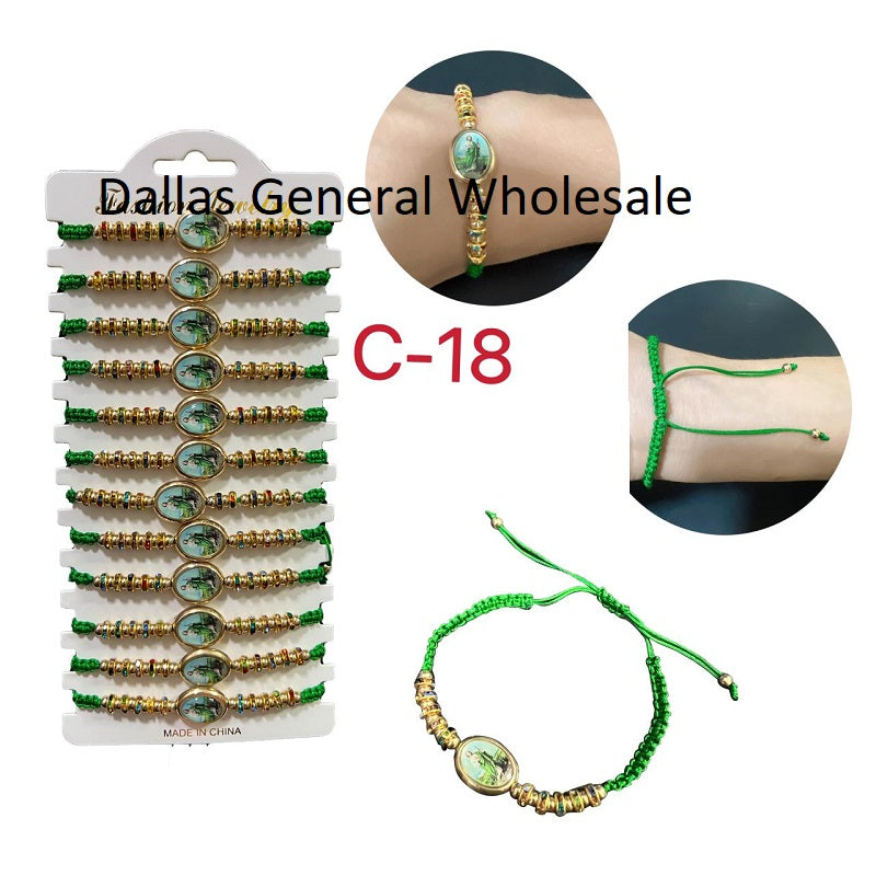 Saint Jude Charm Drawstring Bracelets Wholesale