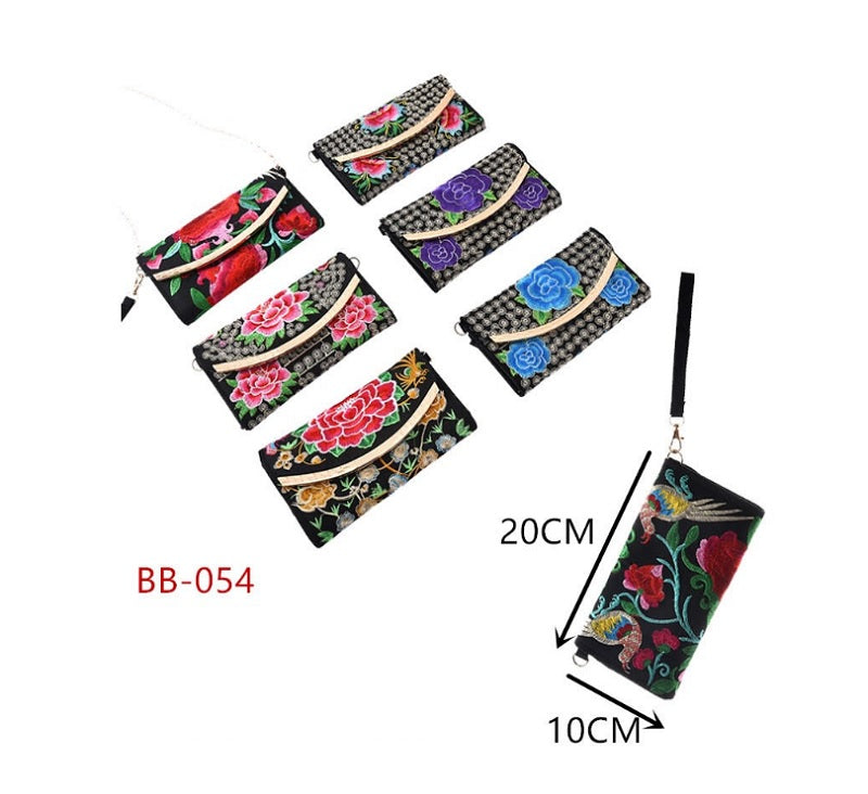 Embroidered Fashion Wallets Wholesale - Dallas General Wholesale