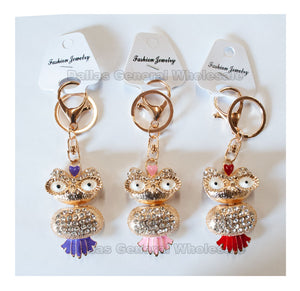 Bling Bling Owl Key Chains Wholesale - Dallas General Wholesale