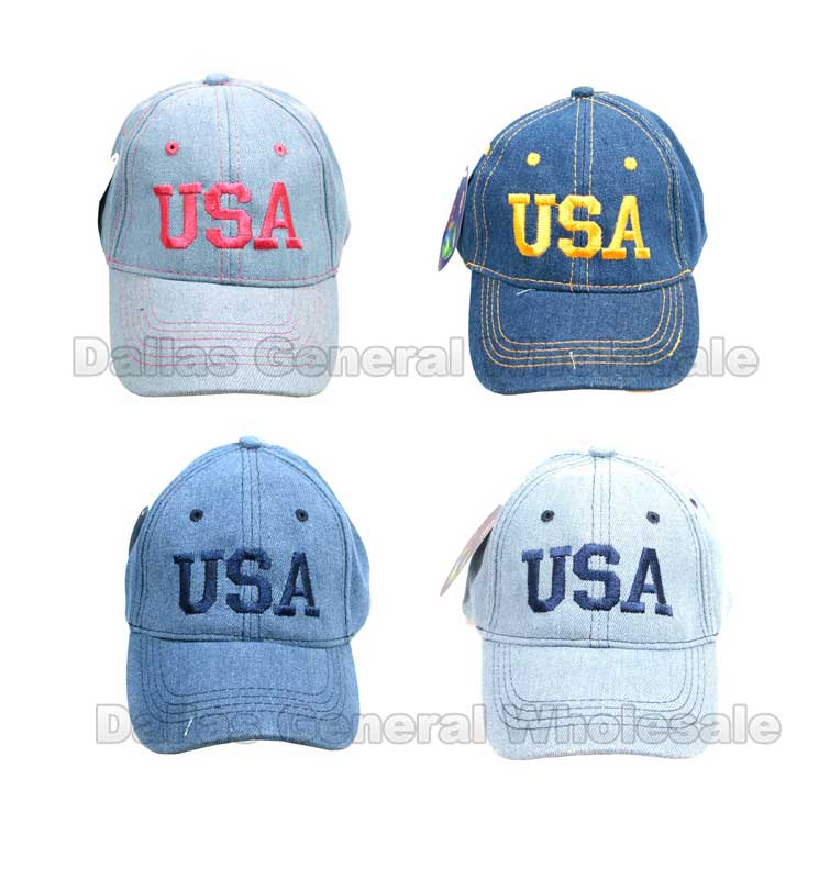 Little Kids USA Casual Baseball Caps Wholesale - Dallas General Wholesale