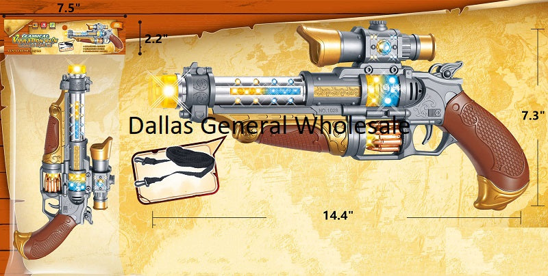 14" Toy WWW Revolver Guns Wholesale