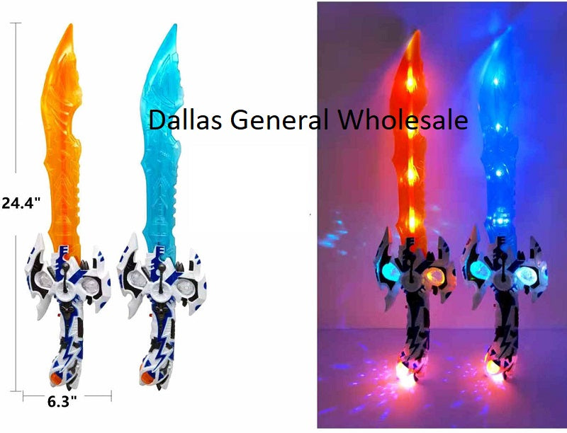 Carnival Light Up Toy Space Swords Wholesale