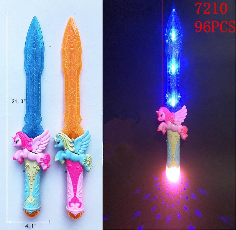 21" Light Up Toy Unicorn Blades Wholesale - Dallas General Wholesale
