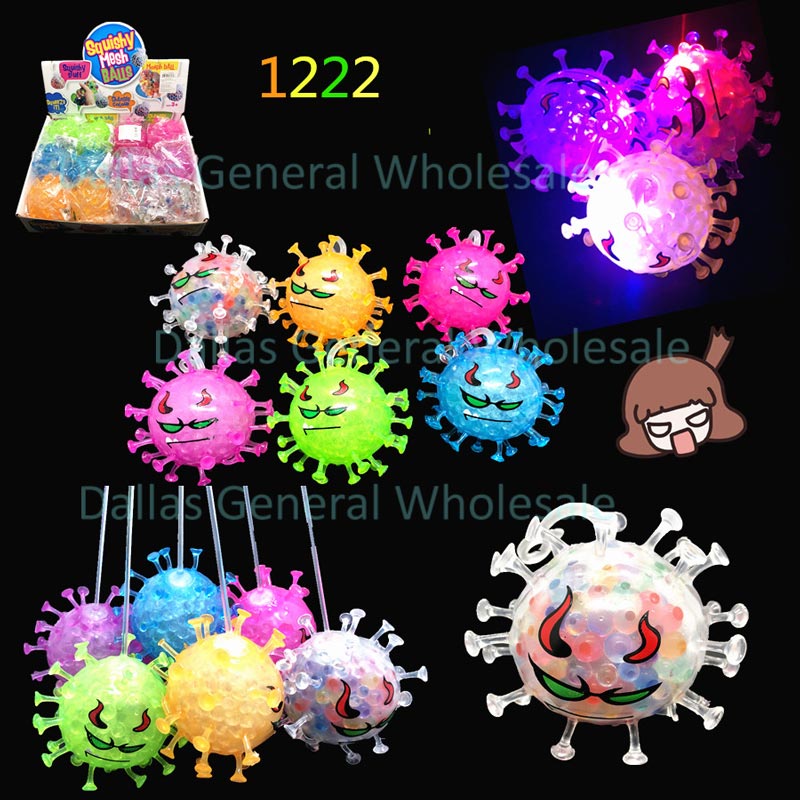 Light Up Virus Squishy Balls Wholesale