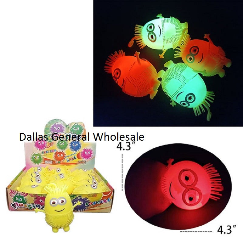 Novelty Toy Flashing Light Up Puffer Balls Wholesale