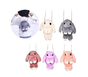 Girls Fluffy Bunny Backpacks Wholesale - Dallas General Wholesale