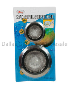 2 PC Stainless Sink Strainers Wholesale