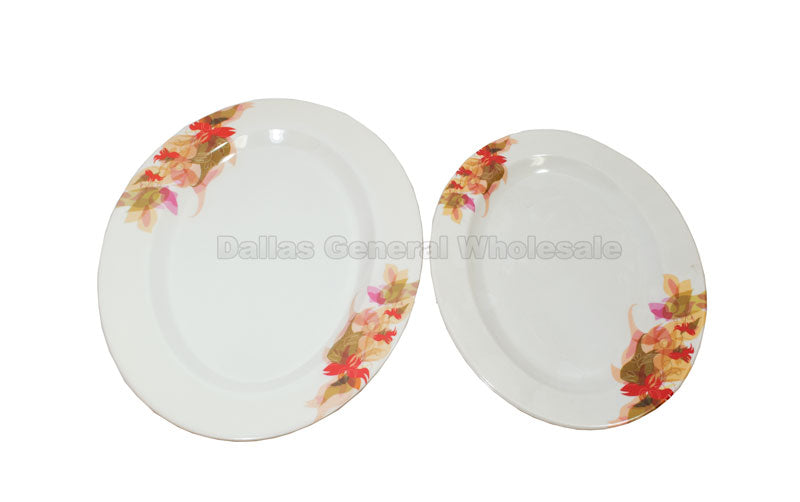 Oval Shaped Plates Wholesale - Dallas General Wholesale