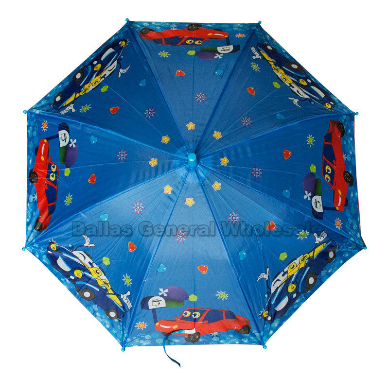 Little Kids Printed Umbrellas Wholesale - Dallas General Wholesale