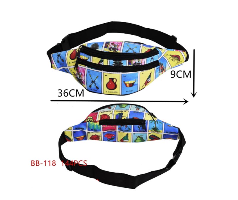 Cultural Loteria Fanny Packs Wholesale