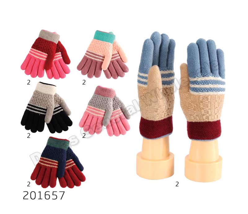 Little Girls Fur Insulated Gloves Wholesale - Dallas General Wholesale