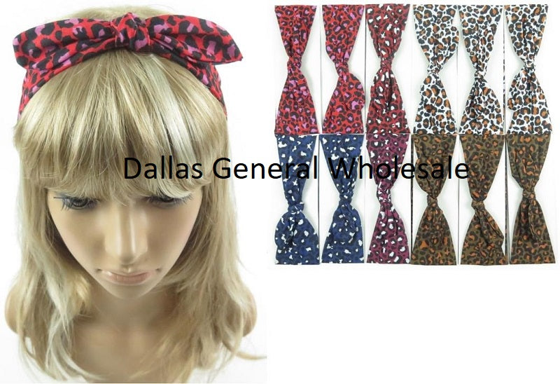 Fashion Cheetah Headbands Wholesale